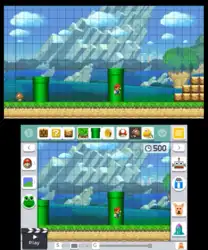 Image n° 1 - screenshots : Super Mario Maker for Nintendo 3DS